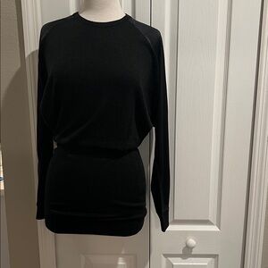AllSaints Black Knit Crewneck Top
